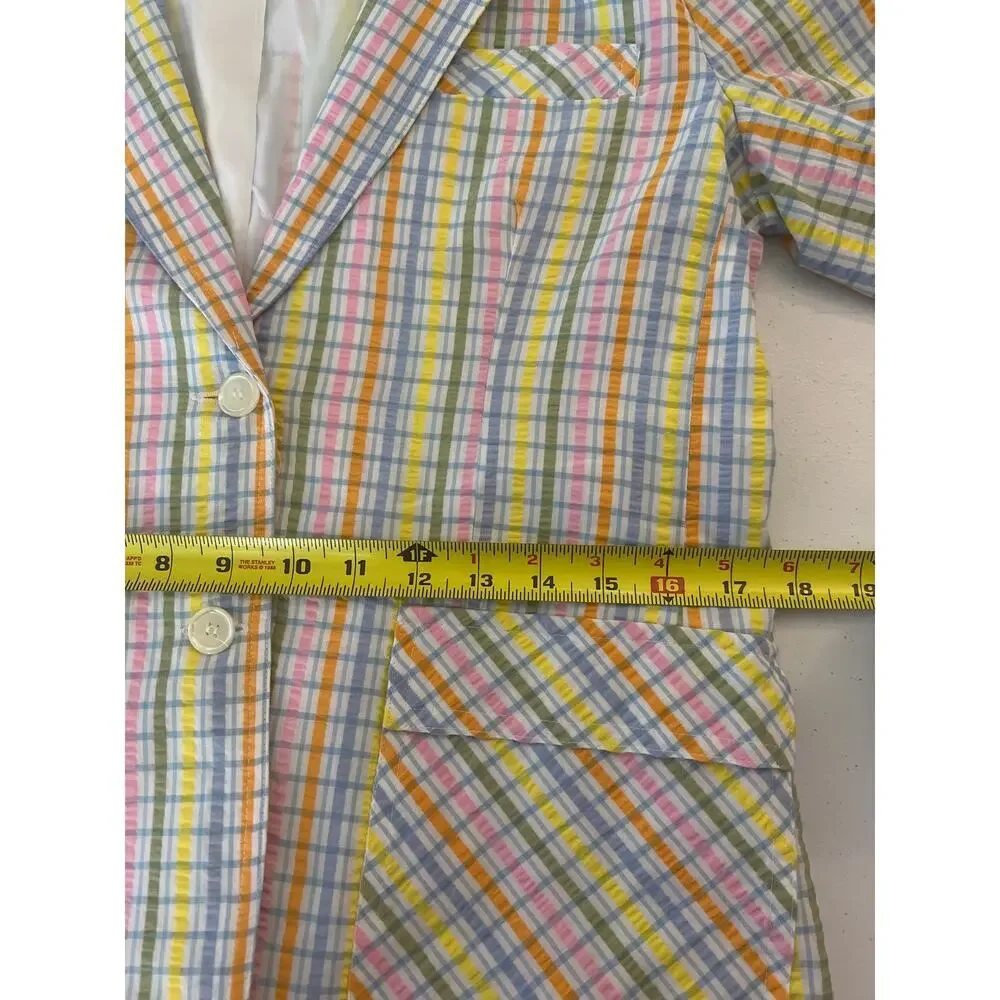 Vintage Paula Brooks Original Plaid Blazer - Picture 4 of 12
